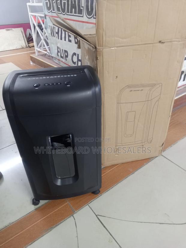 Office Paper Destroyer 15 Sheets Cross Cut Type - main view