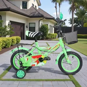 12,14,16 Inch 2-11 Years Kids Fun Cartoon Bike With Comfy Seat Basket