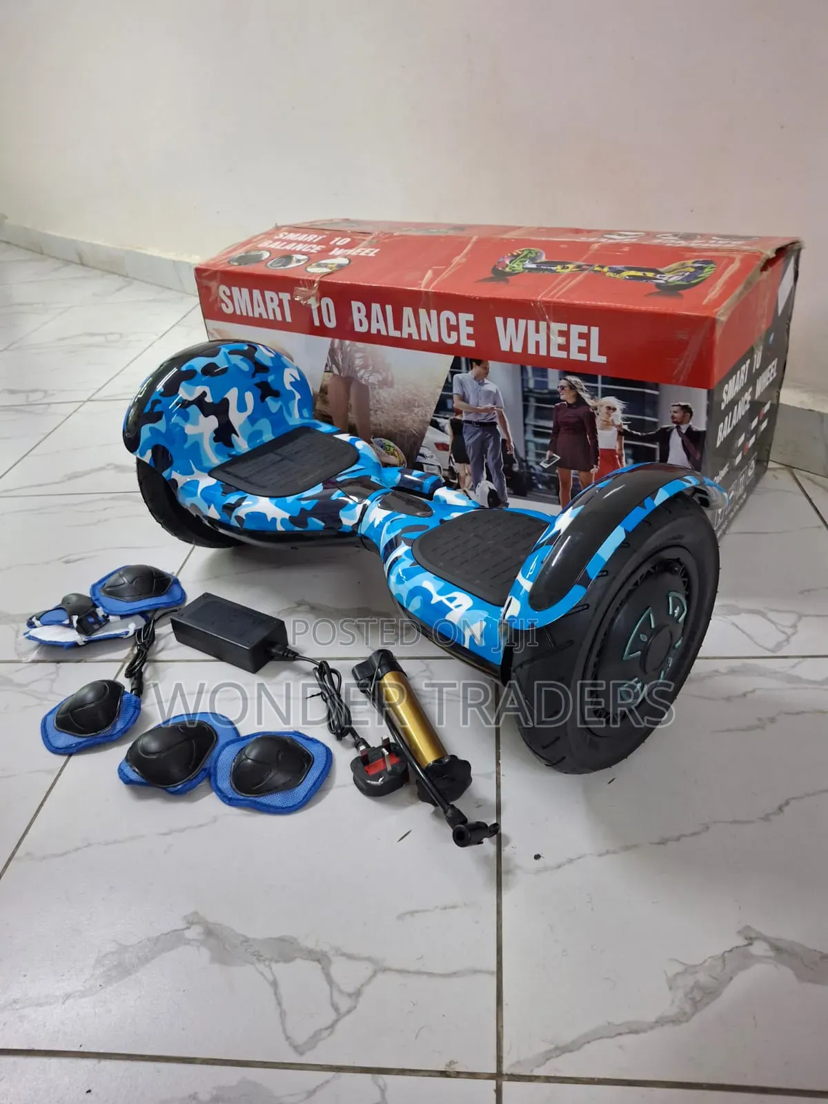 Hoverboards*Inflatable Wheels
Guards 
Bluetooth Connectivity