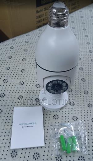 E27 Socket 360° PTZ Wifi Light Bulb Camera - thumbnail 2