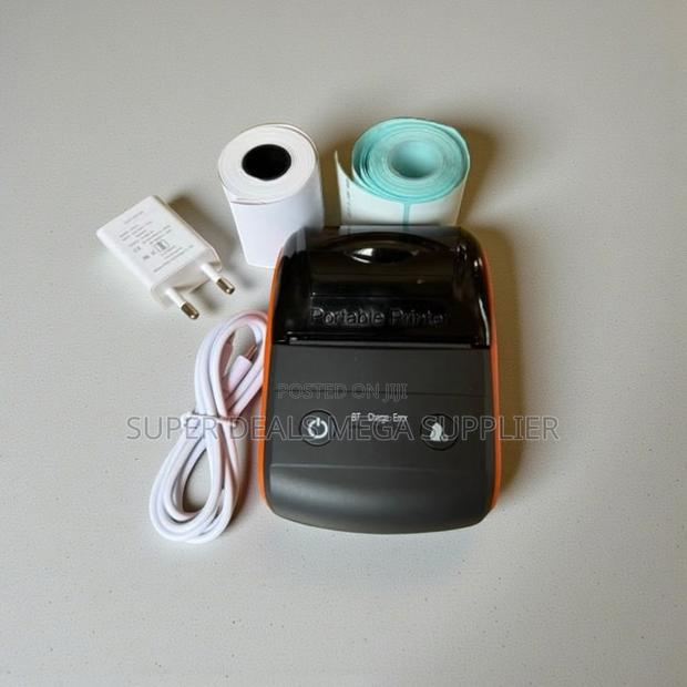 58mm Bluetooth Receipt Label Barcode Printer 203dpi Fast Print