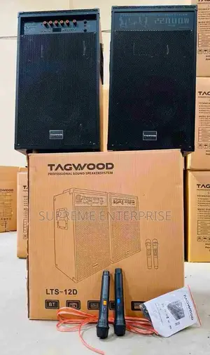 Tagwood 10d Pair Speakers(With 2 Microphones)