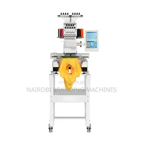 1 Head Computerized Embroidery Machine - Caps, Clothes, Logos, Shoes