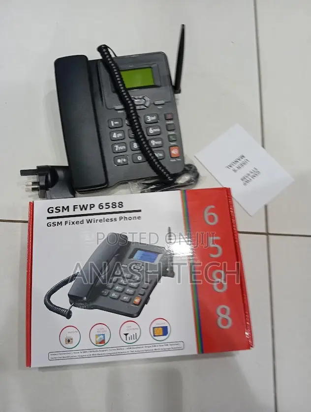 Well Manageable Deskphone GSM Wireless Landline