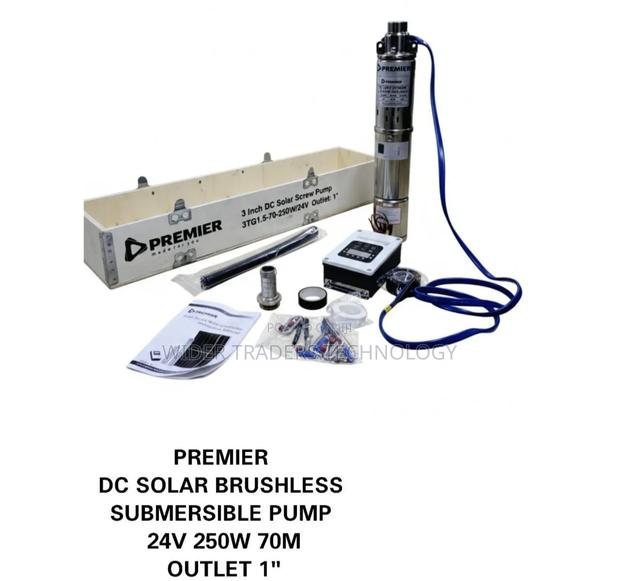 Premier Dc Solar Brushless Submersible Pump 70m - main view
