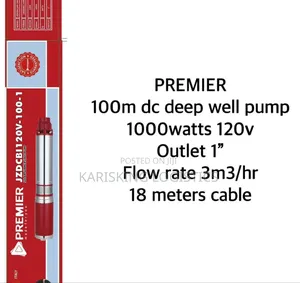 100 Meters Dc Submersible Pump