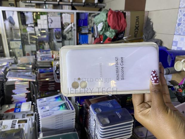 Nuimadl Liquid Silicone Microfiber Lining Case for Galaxy A04e Case - main view