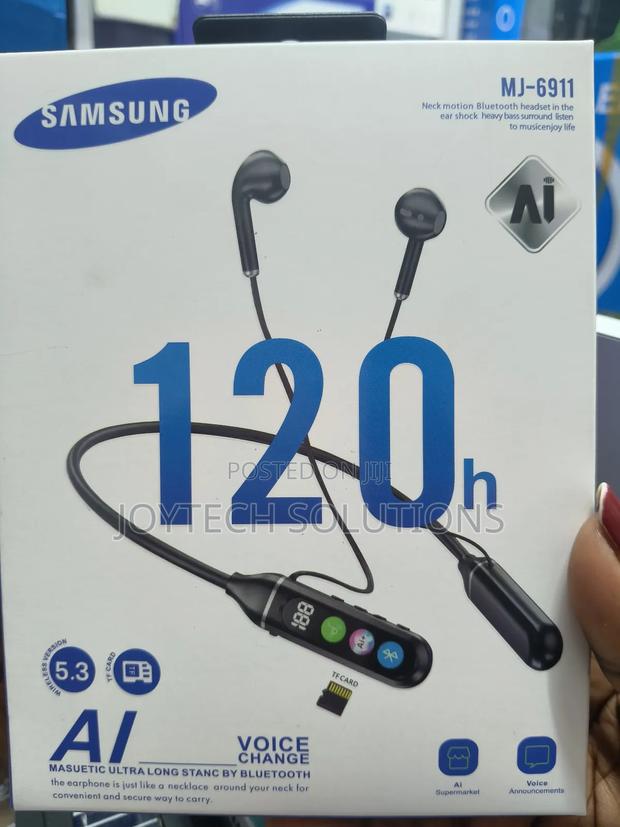 Samsung Neck Motion Bluetooth Earphone With Ai - thumbnail 4