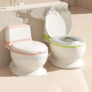 Baby Potty Training Toilet – Realistic Soft Seat - thumbnail 2