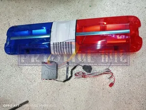 Ambulance Siren In Blue Red
