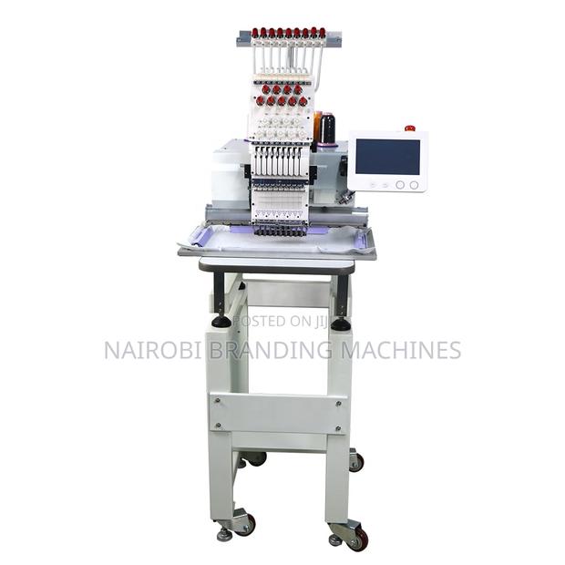 12 Needle Computerized Single Head Embroidery Machine Sewing Machine - main view