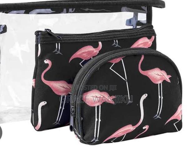 Flamingo Makeup Bag 3 In 1 - main view