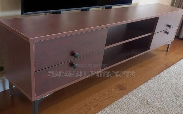 Etimo Tv Stand Elegant Functional Entertainment Center