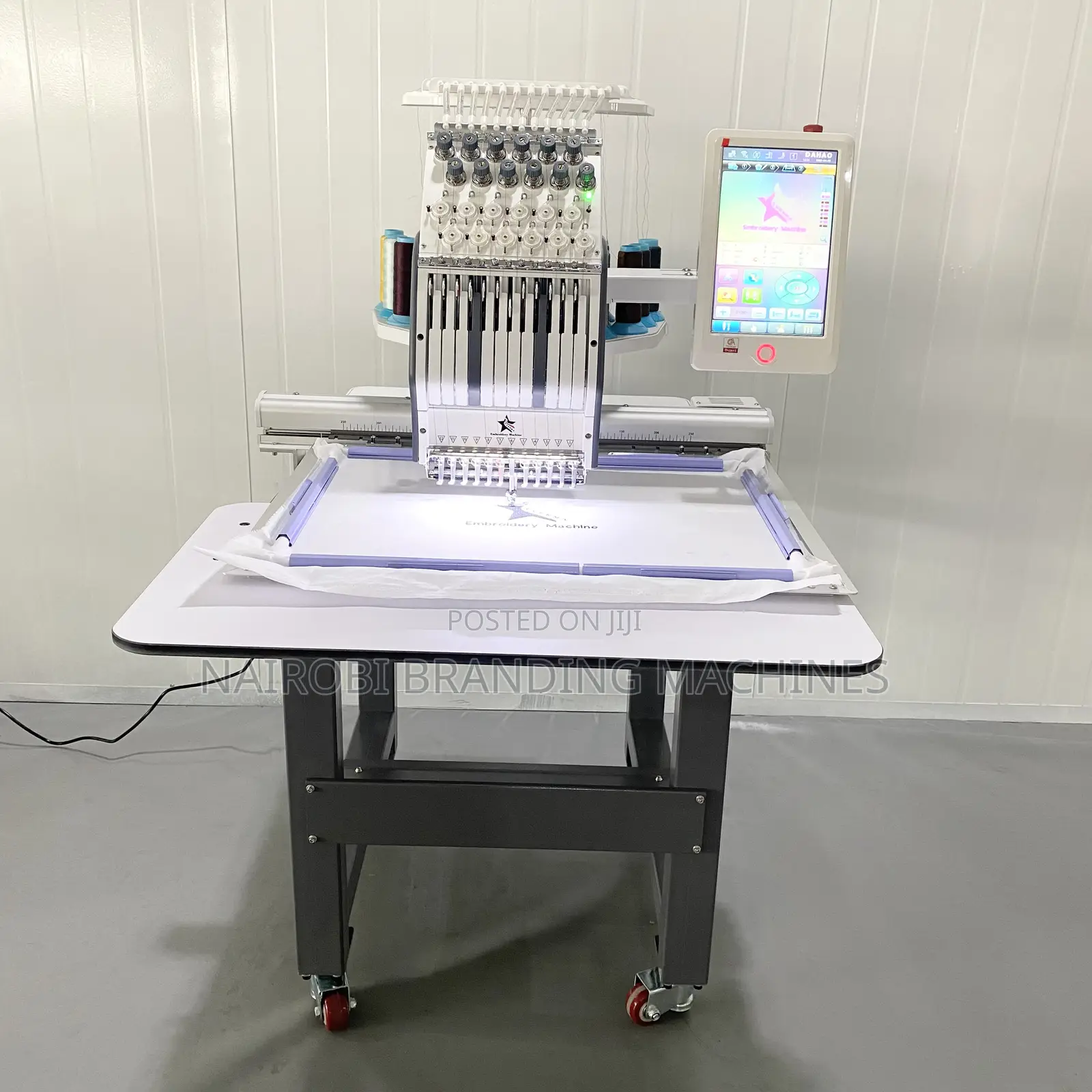 1 Head Embroidery Machine One Head Digital Automatic for Businesses