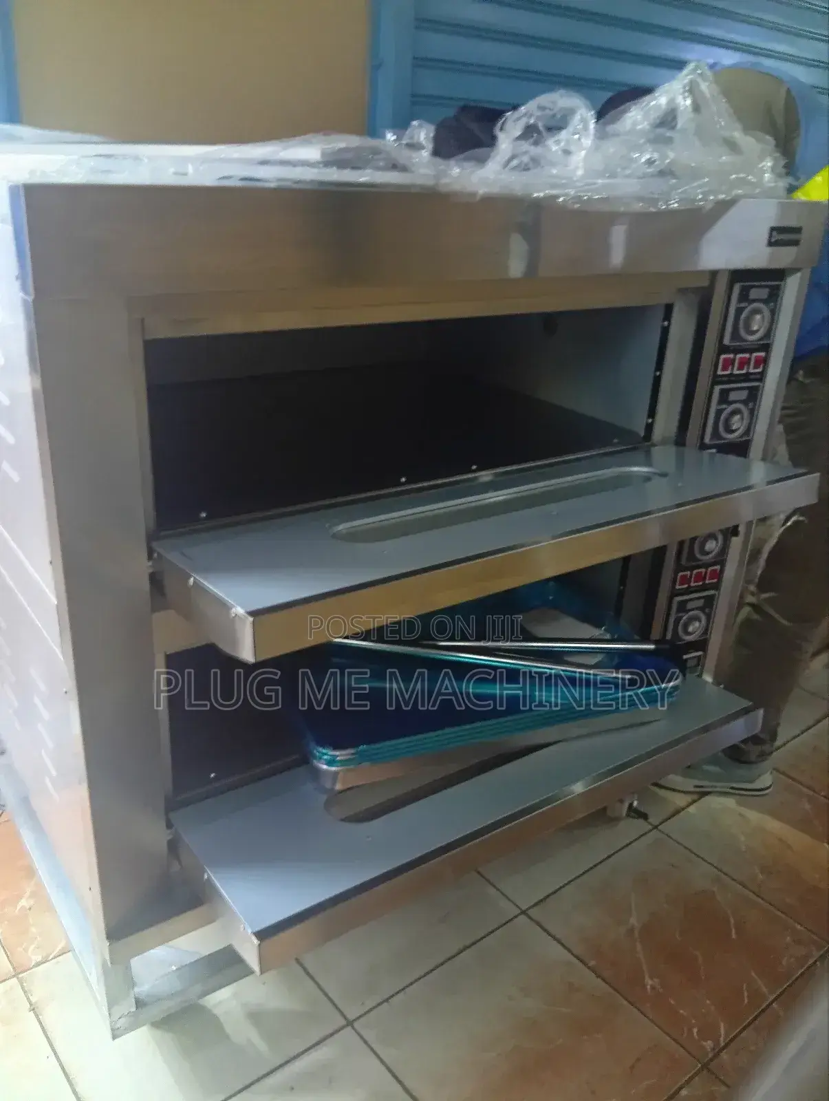 Commercial 2deck 4 Tray Commercial Oven
