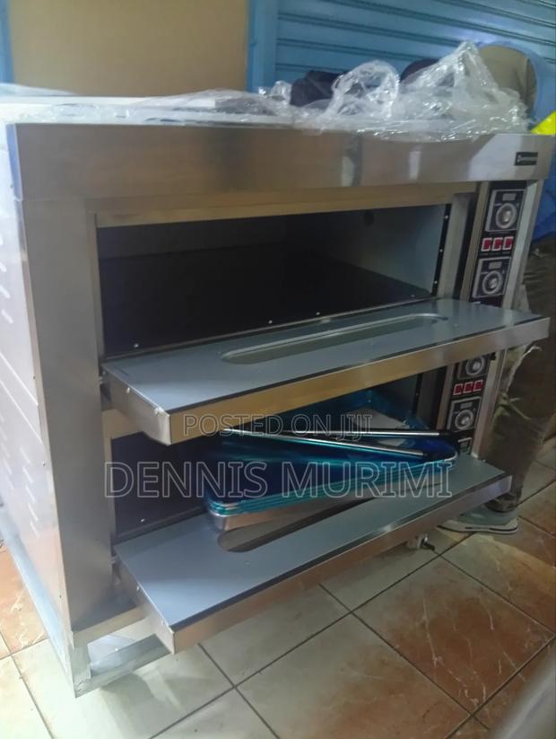 Commercial 2deck 4 Tray Commercial Oven - main view