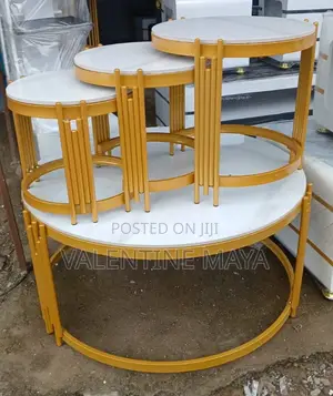4 in 1 Executive Pure Marble Table 
Available in Black and White