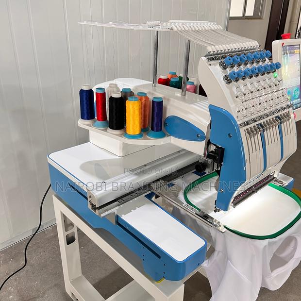 Sewing Single Head Computer Socks Cap Cloth Hat Embroidery Machine - main view