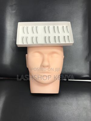 Practice Dummy for Lashes Microblading - Lightskin Head - main view
