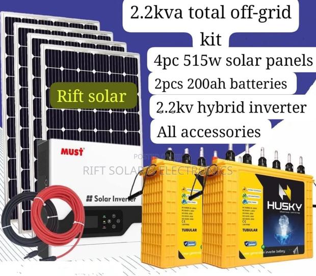 2.2kva Total Off-Grid System - main view