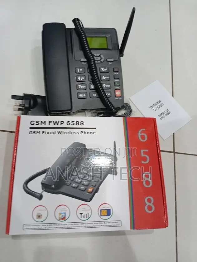 GSM Deskphone 6588 GSM Fixed Wireless Phone Support Qua-Band