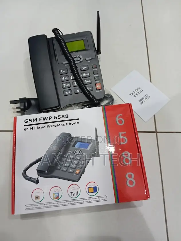 Well Maintainable Deskphone GSM Wireless Landline