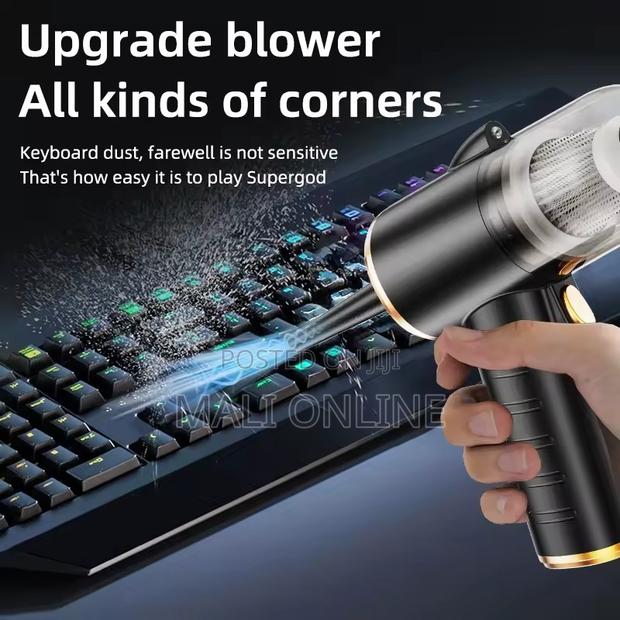 2 in 1 Cordless Vacuum Cleaner Rechargeable Dust Blower Suction - thumbnail 5
