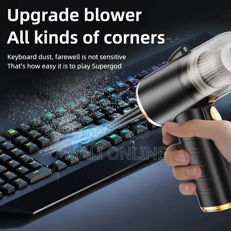 2 in 1 Cordless Vacuum Cleaner Rechargeable Dust Blower Suction