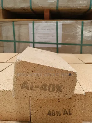 Industrial Side Arch Firebricks 40% (230mmx115mmx75/50mm)
