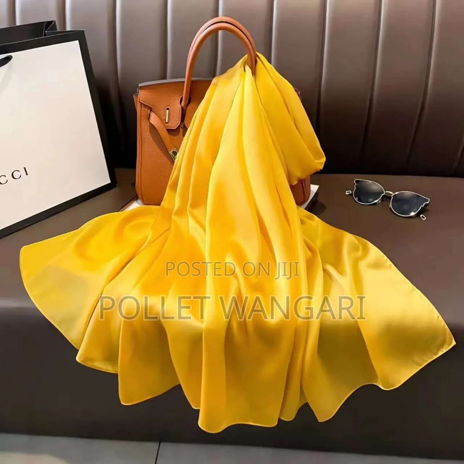 Plain Colored Large Silk Scarfs