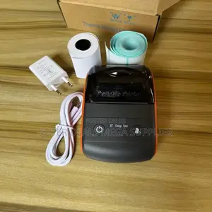 Small 58mm Receipt Label Barcode Printer Fast 90mm/S Bluetooth