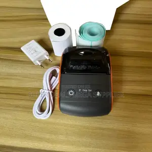 58mm Fast Receipt Label Barcode Printer 203dpi Pocket Portable