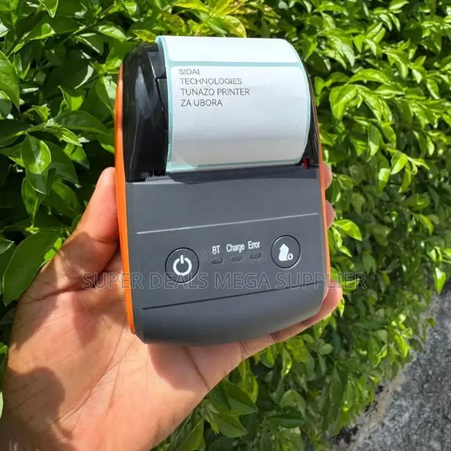 58mm Bluetooth Receipt Label Barcode Thermal Printer 203dpi Portable