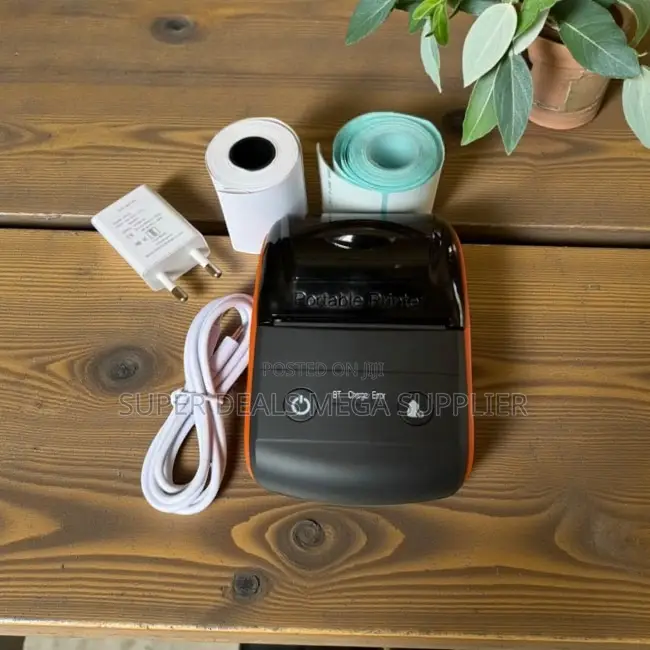 58mm 2 in 1 Mini Printer Bluetooth Usb Receipt and Label Barcode Pos