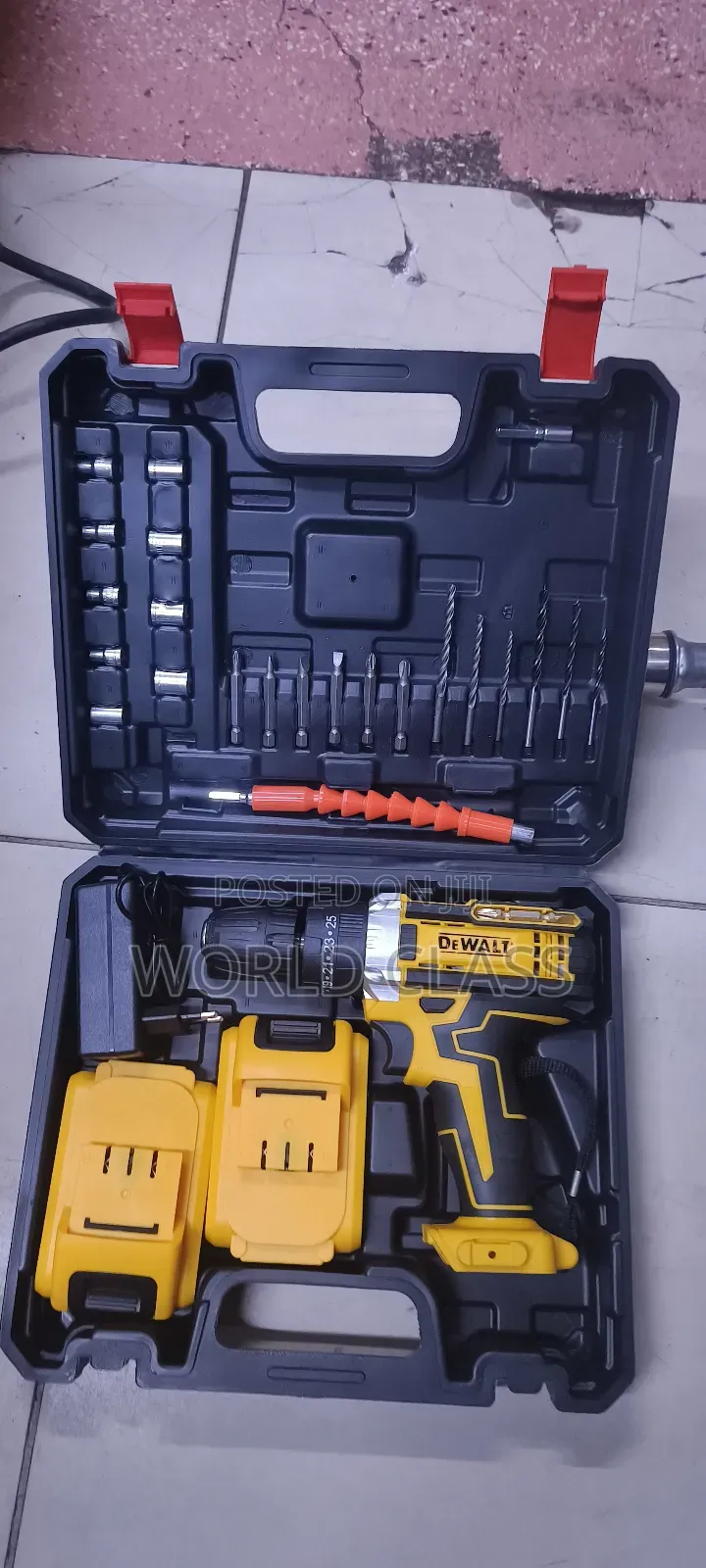Dewalt 26v Cordless Drill And Accessories