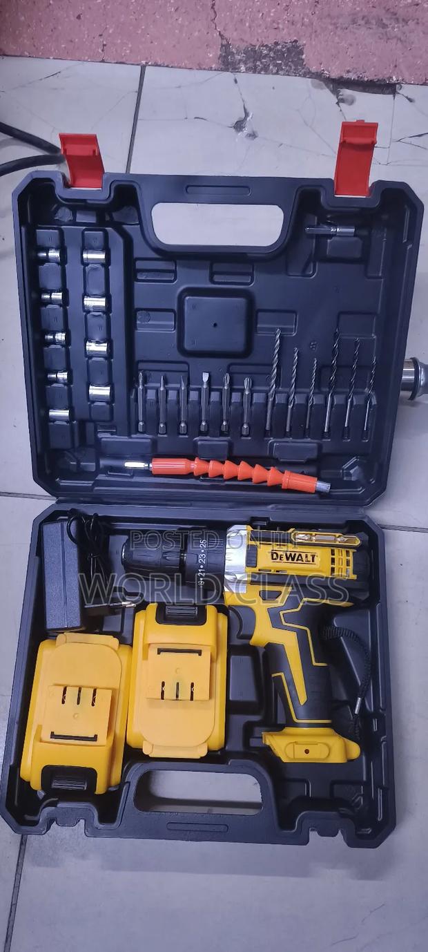 Dewalt 26v Cordless Drill And Accessories - thumbnail 2