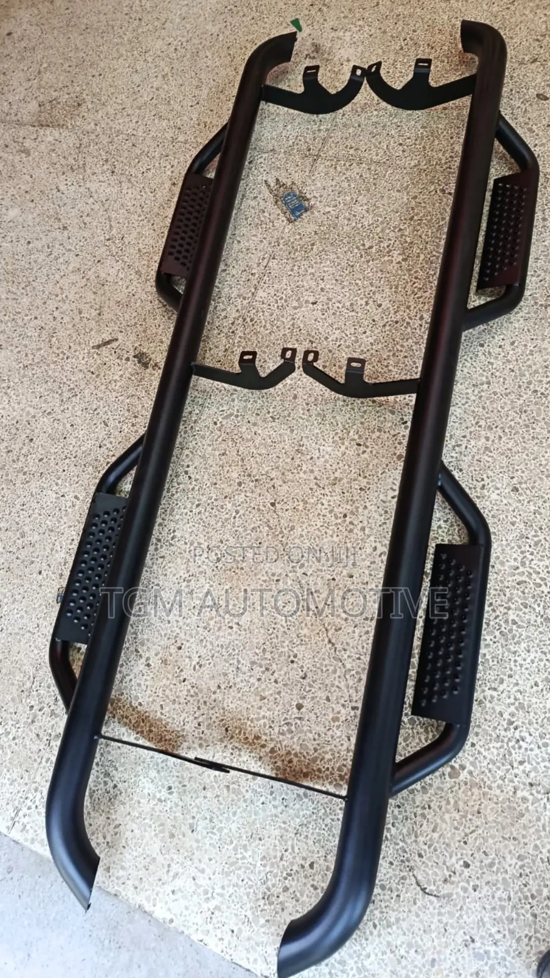 Steel Side Steps - Hilux