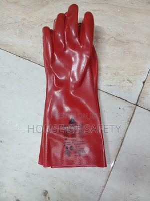 Original Delta Plus Red Gloves Waterproof