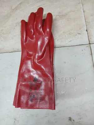 Original Delta Plus Red Gloves Waterproof