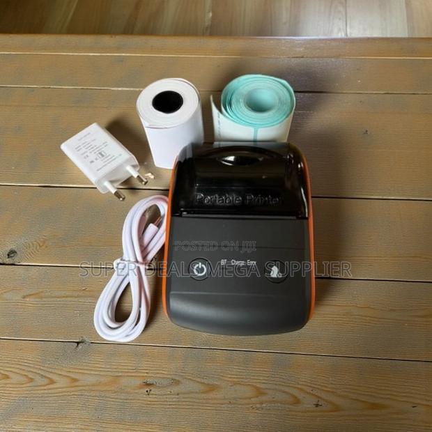 58mm Compact 2 in 1 Bluetooth Usb Printer Receipt and Label Barcode