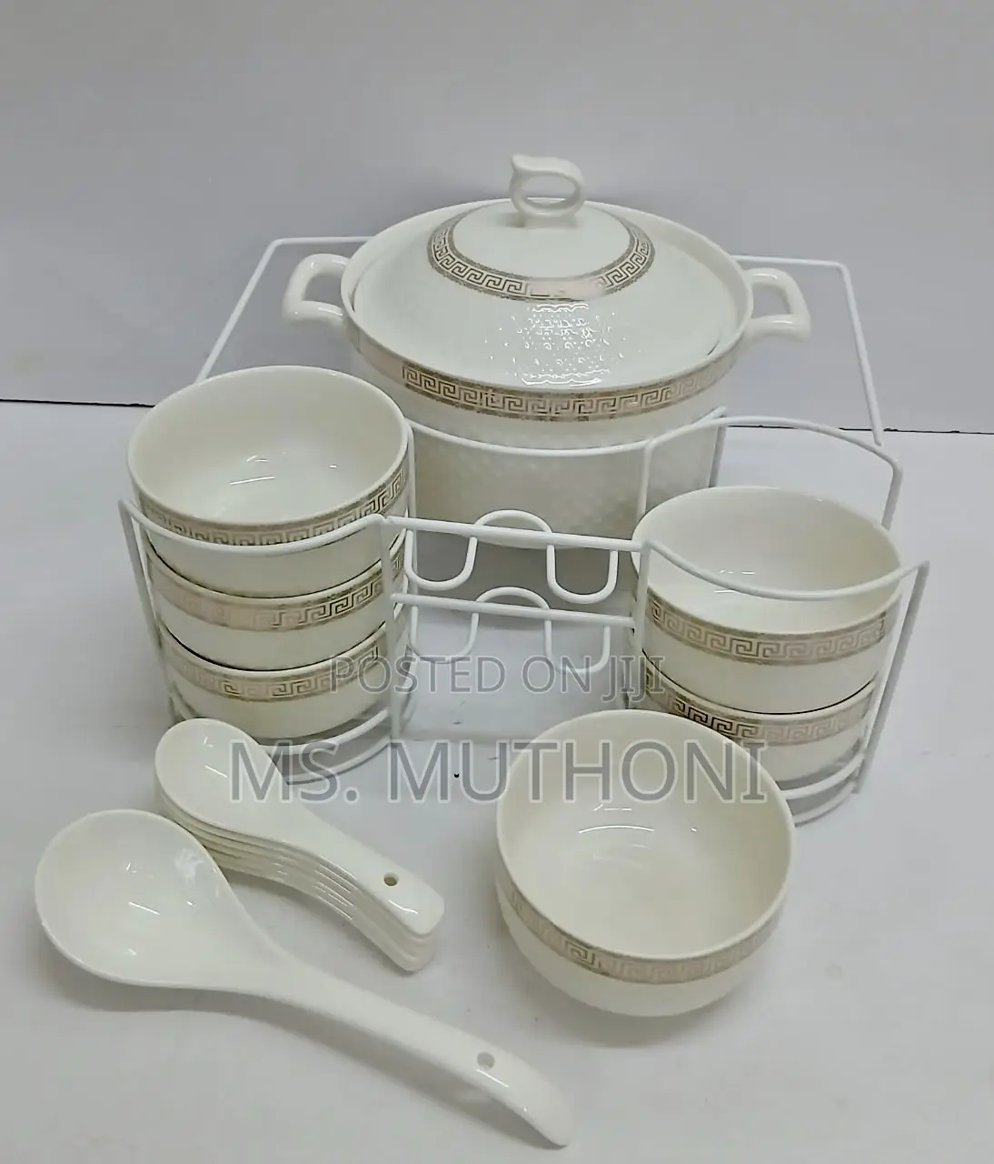 Elegant Dining Collection Soup Tureen /Serving Set