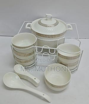 Elegant Dining Collection Soup Tureen /Serving Set - thumbnail 2