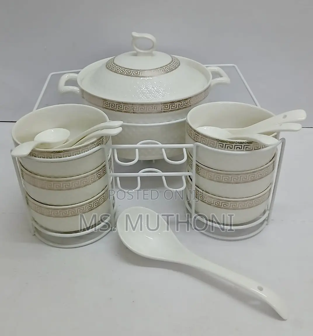 Elegant Dining Collection Soup Tureen /Serving Set