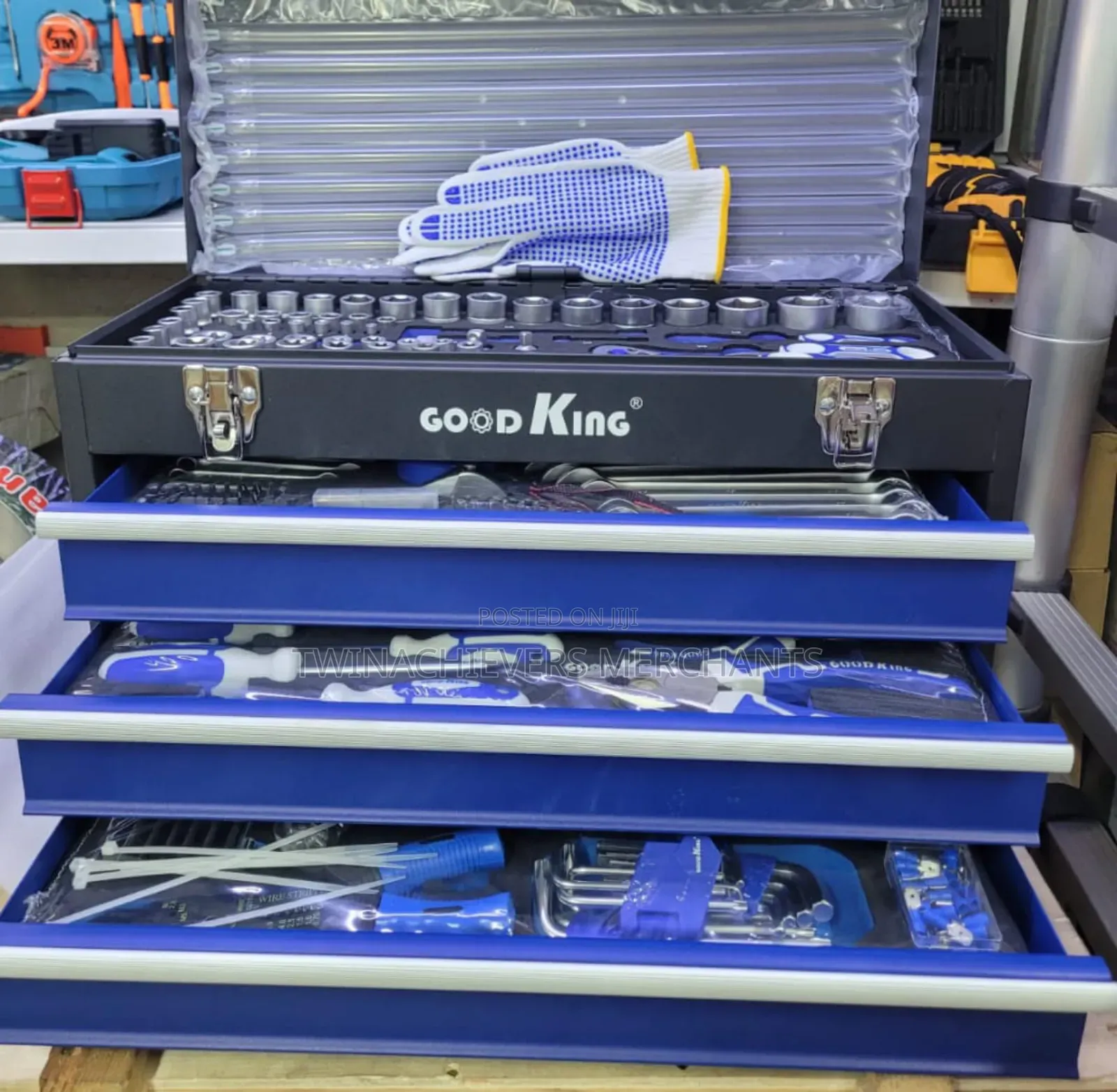 408pcs Mechanical Toolbox/408pcs Spanner Toolbox