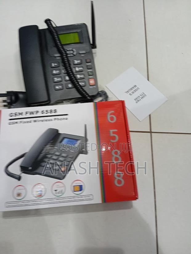 GSM FWP 6588 -GSM Fixed Deskphone Dual Sim Phone