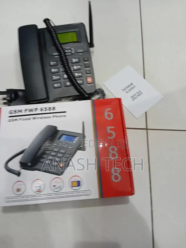 GSM FWP 6588 -GSM Fixed Deskphone Dual Sim Phone