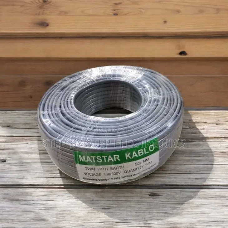2.5mm 90m Strong Durable PVC Insulated Electrical Wiring Cable 3 Cores
