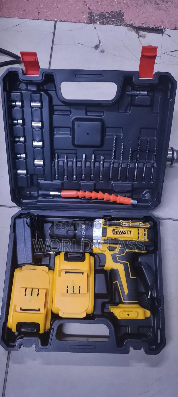 Portable Dewalt 26v Cordless Drill Set - main view