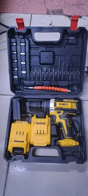 Portable Dewalt 26v Cordless Drill Set