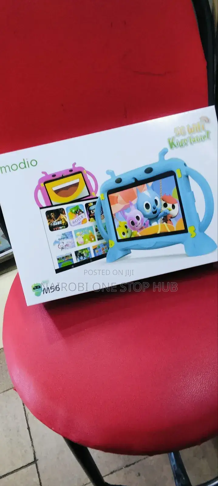 Modio M56 Cartoon-Protected Kids Tablet – Educational Content Ready